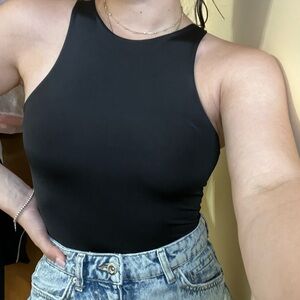 Missguided Black High Neck Bodysuit